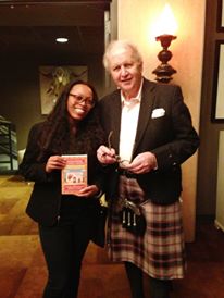 Self-proclaimed serial novelist, Alexander McCall Smith read from his latest book at SCADShow.
